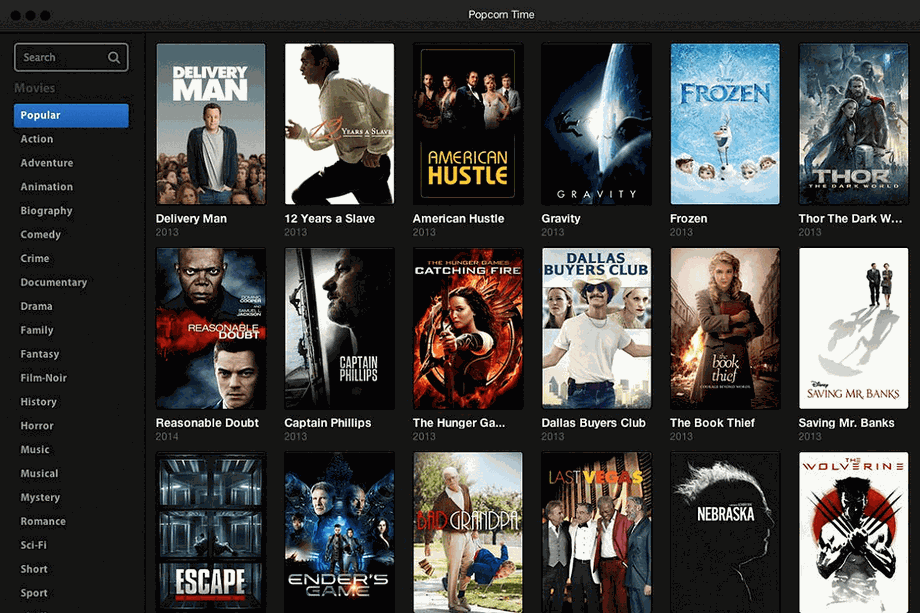 Popcorn Time Butter Download Mac