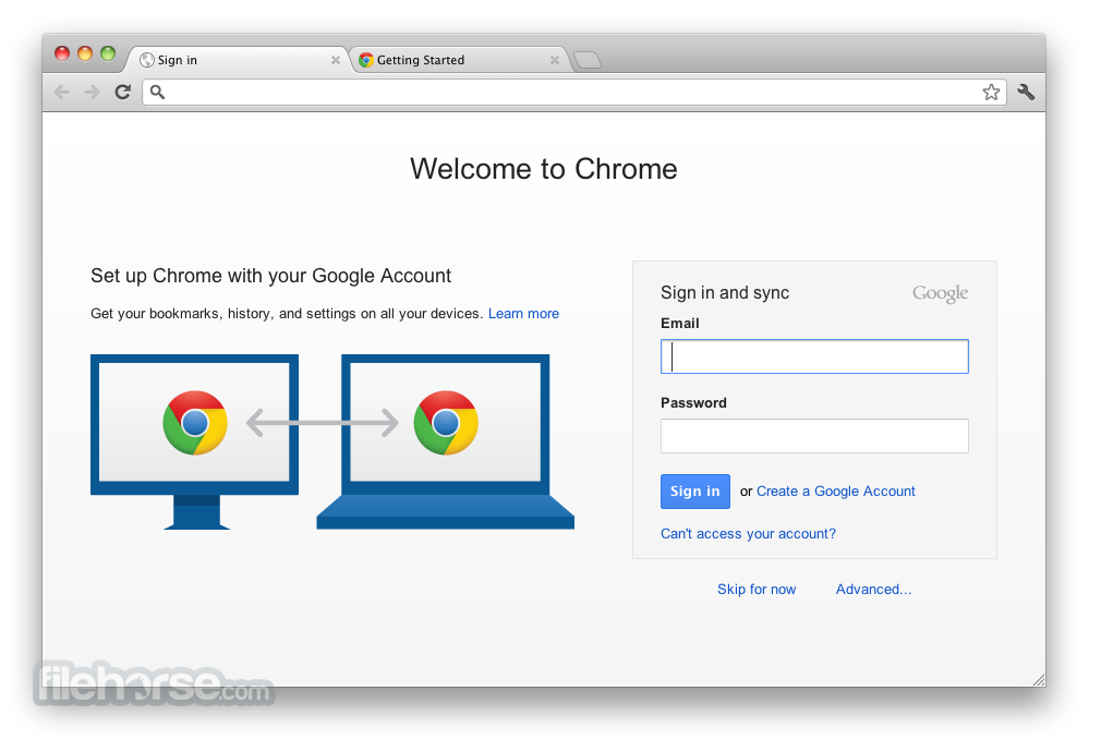 Download google chrome for mac mojave